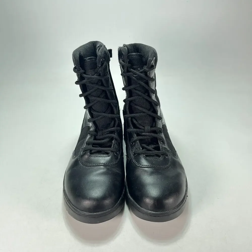 Response Gear II Wide Black High Top Side Zip Tactical Duty Boots Men's Size 10